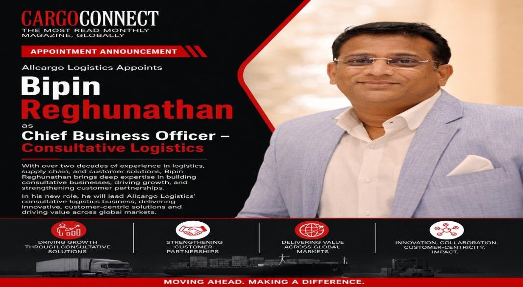 Allcargo Logistics appoints Bipin Reghunathan as Chief Business Officer – Consultative Logistics