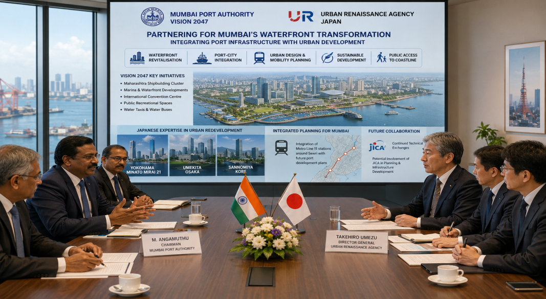 Mumbai Port Explores Japan Collaboration to Transform Waterfront Under Vision 2047
