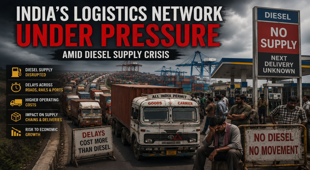 India's Logistics Network under pressure amid Diesel Supply Crisis