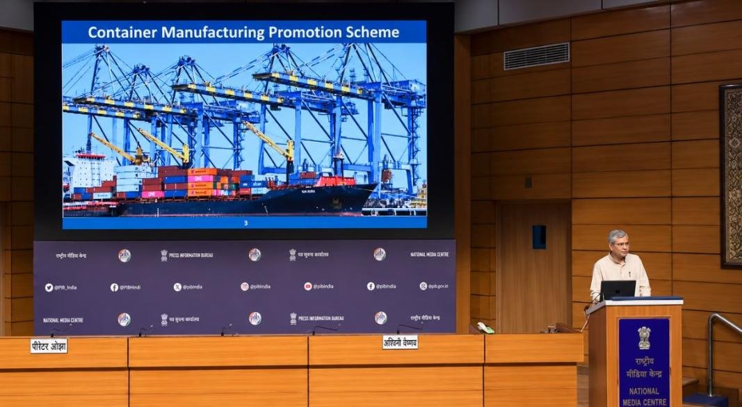 Cabinet Approves ₹10,000 Crore Container Manufacturing Promotion Scheme
