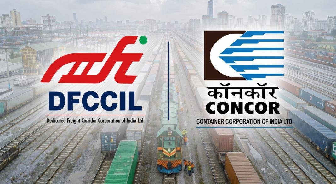 DFCCIL and CONCOR Discuss Terminal Development Across DFCs