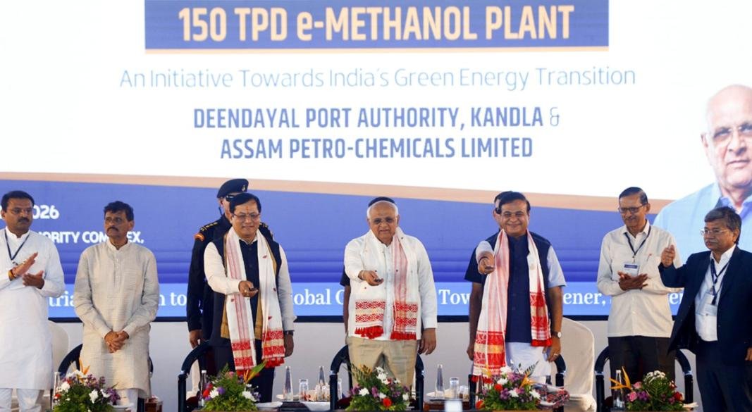 Foundation Laid for India’s First Port-Based e-Methanol Plant at Kandla