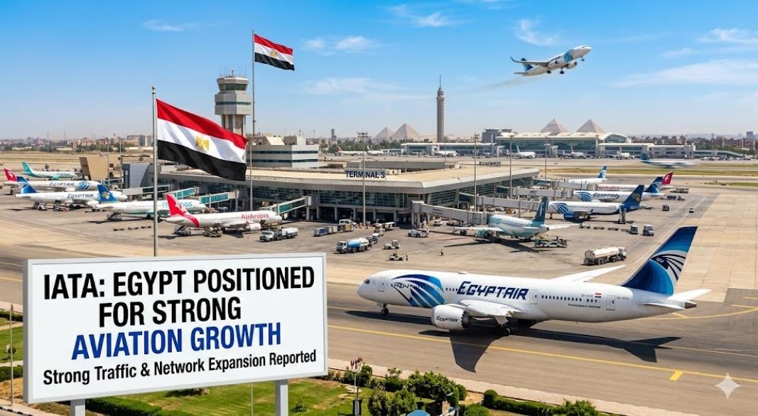 IATA: Egypt positioned for strong aviation growth