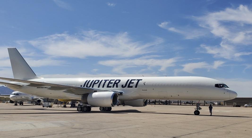 Jupiter Jet Rebuilds Operations with Boeing 757 Freighter
