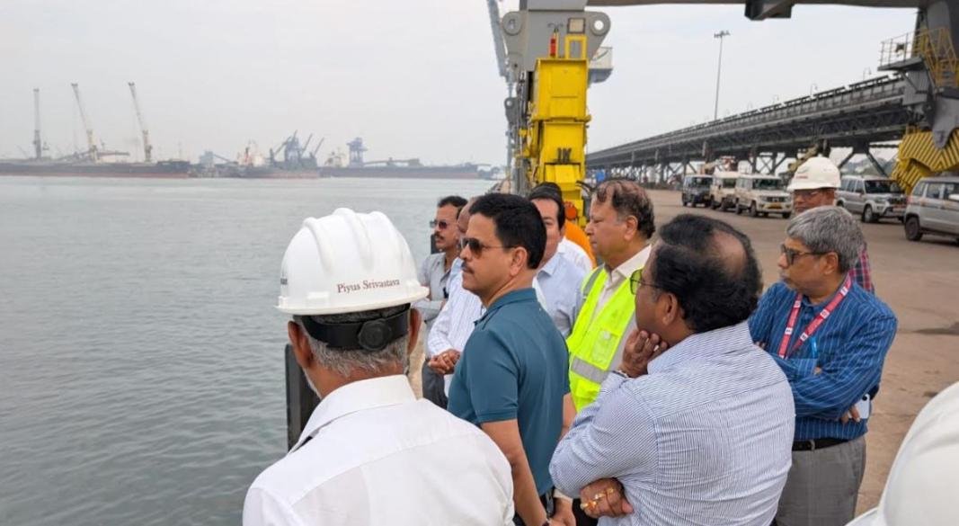 Paradip Port Reviews Western Dock Terminal Readiness, Targets 25 MTPA Dry Bulk Capacity