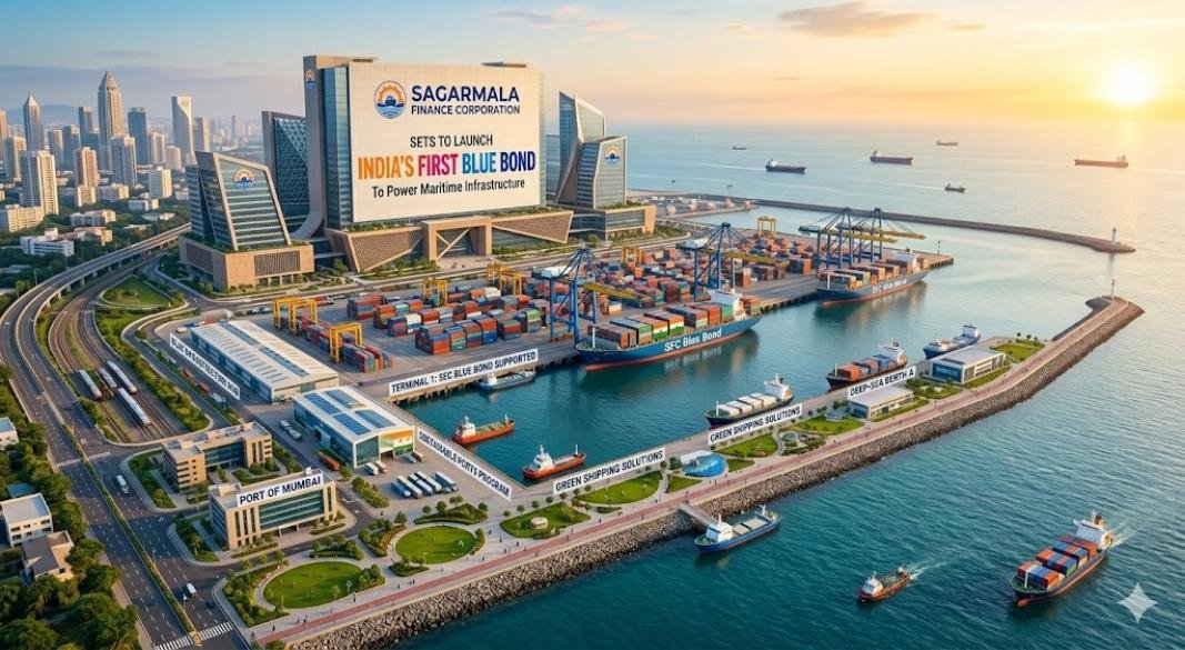 Sagarmala Finance Corporation Set to Launch India’s First Blue Bond