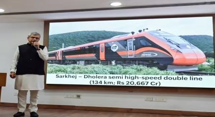 ₹ 20,667 Crore Rail Project To Enhance Connectivity In Gujarat.